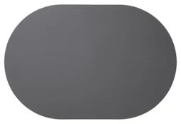 Asa Selection Oval Basalt Placemat, 49.5 x 33 cm
