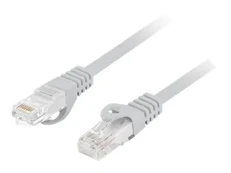 LANBERG Patchcord cat.6 UTP 1m grey | PCU6-10CU-0100-S