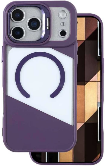 Dėklas Telforceone Fusion Mag case for iPhone 17 Pro Max 6,9'' violetinė