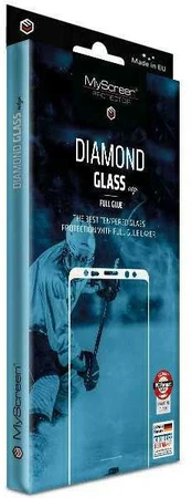 MyScreen MS Diamond Glass Edge FG iPhone 16E (iPhone SE 4) juoda/juodas Full Glue