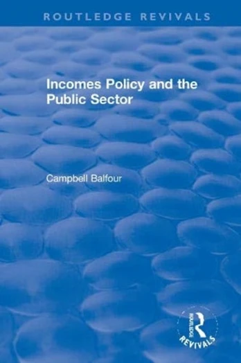 Incomes Policy and the Public Sector