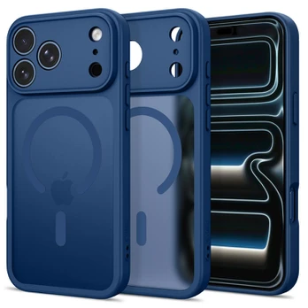Dėklas Tech-Protect Basicmag Magsafe iPhone 17 PRO Max / 18 Pro Max matte deep mėlynas