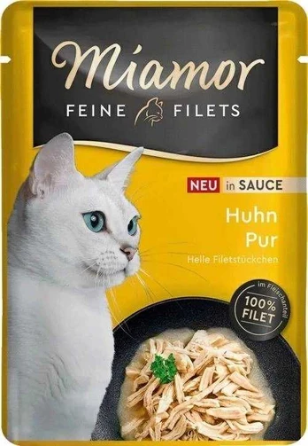 MIAMOR Feine Filets Pure Chicken padaže 100g