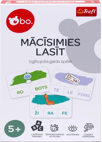 bo. educational board game Syllables (In Latvian lang.)