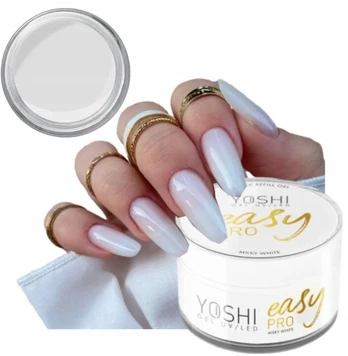 Yoshi easy pro statybinis gelis milky baltas 50 g