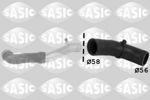 Kompresoriaus padavimo žarna SASIC 3356024