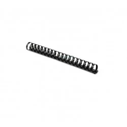 Įrišimo spiralės plastikinės  22mm, juodos įp.100
