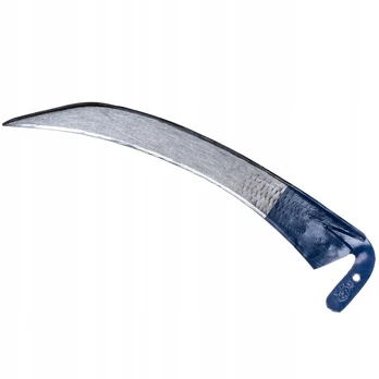 Kaltas, pagaląstas, rankinis metalinis dalgis žolei, 60 cm