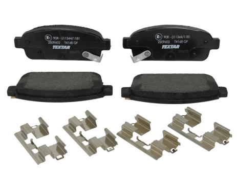 TEXTAR 2509602 Brake pad set