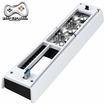 Deep Explorer - PS5 2In1 USB Cooling Fan (For Digital, Disc, Pro & Slim)