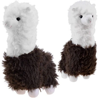 Pliušinis žaislas Llama ZA4402, rudas/baltas, 28 cm