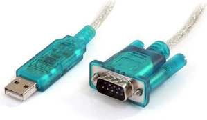 Adapteris StarTech Converter USB, VGA, 0.2 m, mėlyna/balta