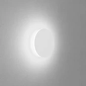 "Egger" DLS LED sieninis šviestuvas "Orbit", baltas, Ø 25 cm, aliuminis, 2 700 K
