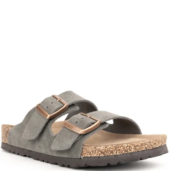Šlepetės vyrams, Pilka, Slippers