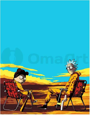 Omaart Rick and Morty Breaking bad
