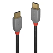 Lindy 3M Usb 2.0 Type C Cable, Anthra Line kaina