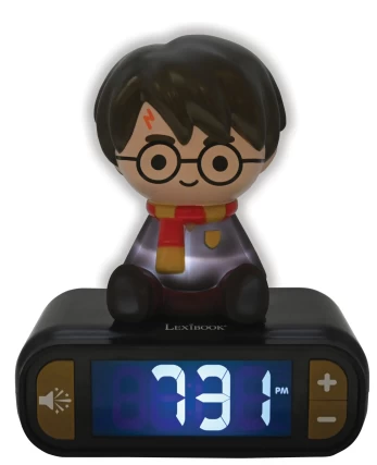 Lexibook - Harry Potter - Digital 3D Alarm Clock (RL800HP)