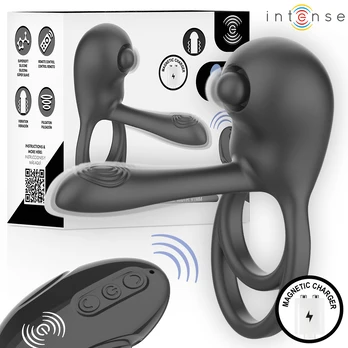 INTENSE - SPIKE REMOTE CONTROL VIBRATING PENIS RING