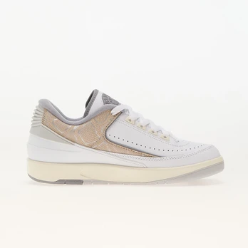 Air Jordan 2 Retro Low "Python" White/ Cement Grey-Sanddrift-Neutral Grey - Dydis 40.5 (DV9956-100 Laisvalaikio batai)