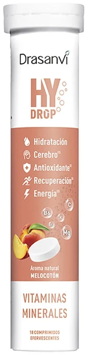 Drasanvi HYDROP ELECTROLYTES effervescent tablets #Peach 18 units