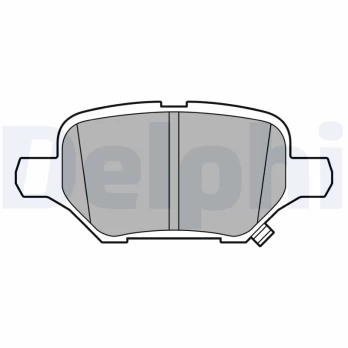 DELPHI LP3611 Brake pad set