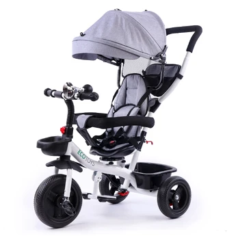 Triratukas EcoToys MSP1208, pilkas