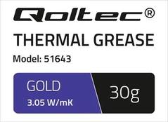 Termo pasta Qoltec