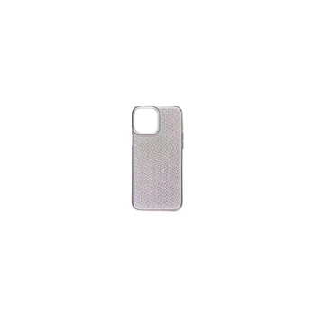 iLike iPhone 14 silikoninis dėklas Shine Transparent Apple Black
