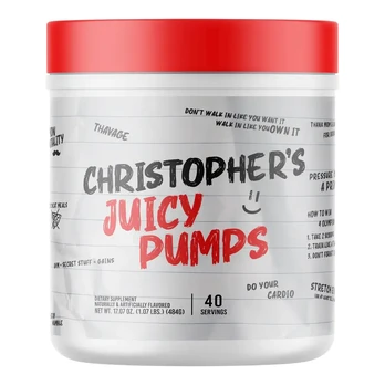 RAW NUTRITION Christopher's Juicy Pumps - 480g