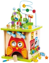 HAPE spalvingas žaidimų kubas Forest Animal, E8341 kaina