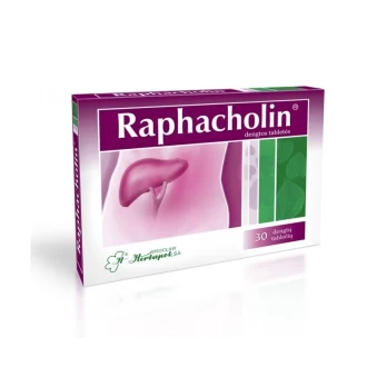 RAPHACHOLIN dengtos tabletės N30