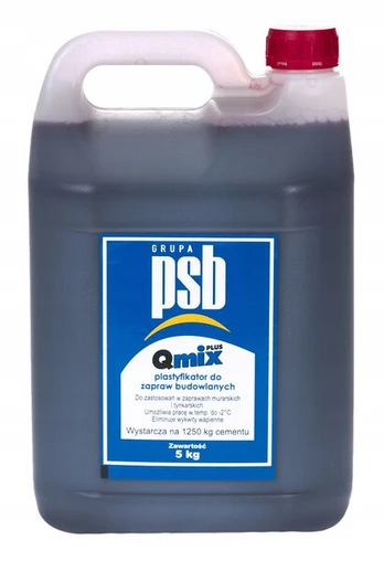 Statybinio skiedinio plastifikatorius Qmix Plus 5 kg