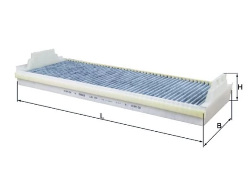 Filtras, salono oras KNECHT LAK 154