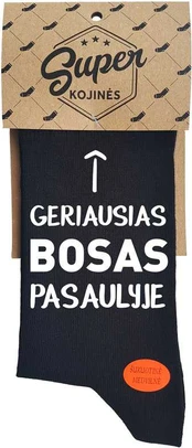 Kojinės "Geriausias bosas pasaulyje"
