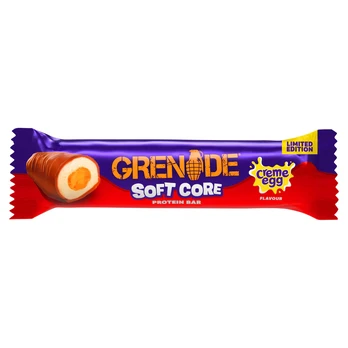 Grenade Soft Core Creme Egg Protein Bar 45 g. - Creme Egg skonis