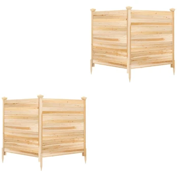 Privatumo tvora, 2 panelės, 3 stulpai, 119 × 119 × 115,5 cm