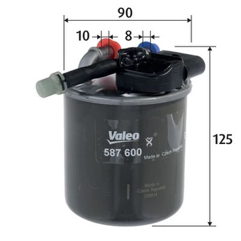 Kuro filtras VALEO 587600