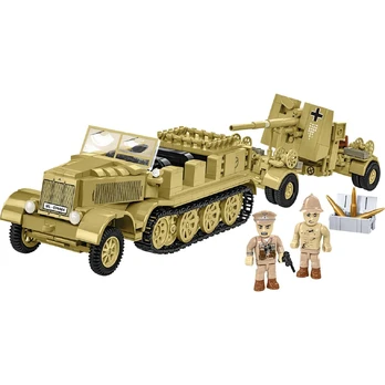 COBI HC WWII SD.KFZ.8 Towing8,8cm Flak36 975k 3143
