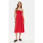 Vero Moda Vasarinė suknelė Easy 10328766 Raudona Regular Fit
