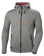 Džemperis CHELSEA EVOLUTION HOOD, pilkas 2XL, Helly Hansen WorkWear kaina