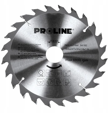 Pjūklas medienai Proline 160*36t*20/16mm