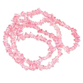 Karoliukai, Pink (about 220 Pieces)