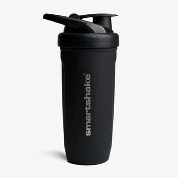 SMARTSHAKE Reforce Stainless Steel (juoda) - 900ml