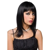 Pleasure Wigs Wig Steph - Black Seksualus perukas kaina