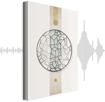 Artgeist Paveikslas - Circle with Artistic Details (1-part) - Abstract Shape