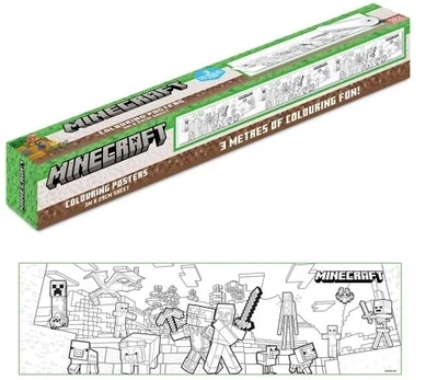 Vision Minecraft plakatas spalvinimui