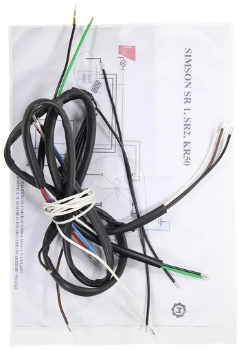 Other SIMSON SR1 SR2 KR50 ELEKTROS INSTALIACIJA Juodas ML