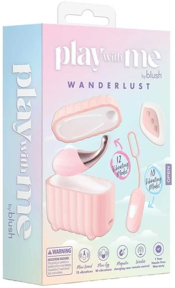 Blush ŽAISK SU MANIMI WANDERLUST Rožinis