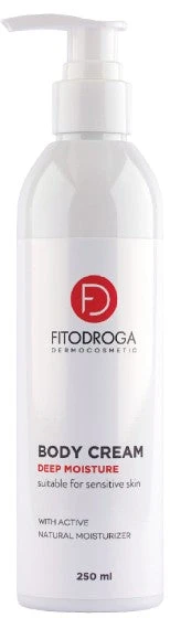 FITODROGA DEEP MOISTURE drėkinantis kūno kremas 250 ml