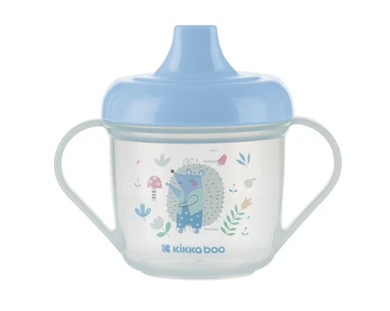 Puodelis kūdikiams KikkaBoo Blue, 8+ mėn., 150 ml